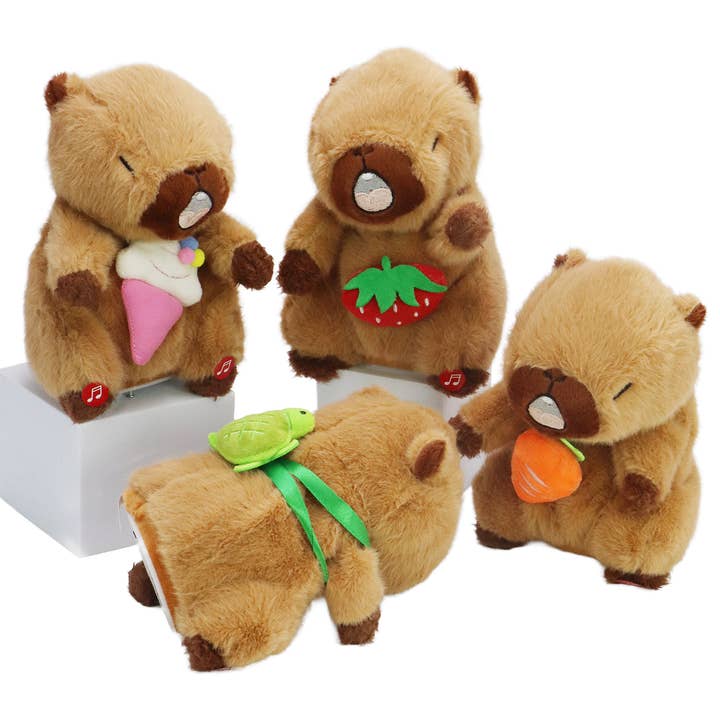Assorted Capybara Sound Mimicking Dancing Toy for wholesale on Faire1