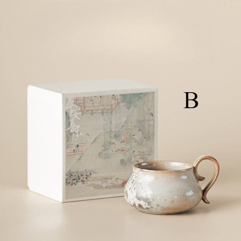 Gohobi （We cover U.S. import duties） - Wholesale Coffee/Tea Cup - Gohobi Japanese Handmade Shino Mug Coffee Cup1