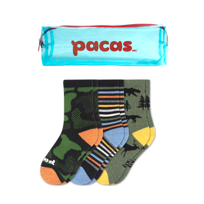 Pacas - Wholesale Socks - Kids - 3 Pack - Kids' Crew Pacas Socks5