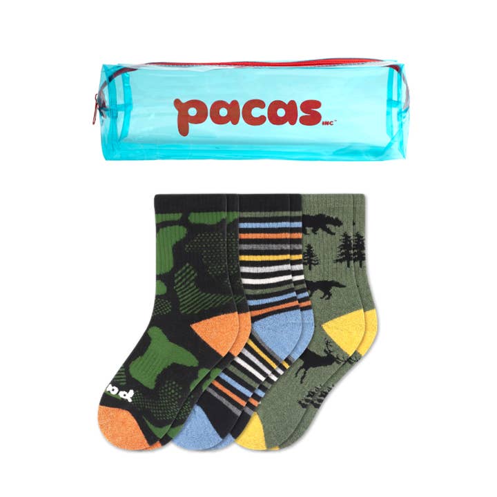 Pacas - Wholesale Socks - Kids - 3 Pack - Kids' Crew Pacas Socks31