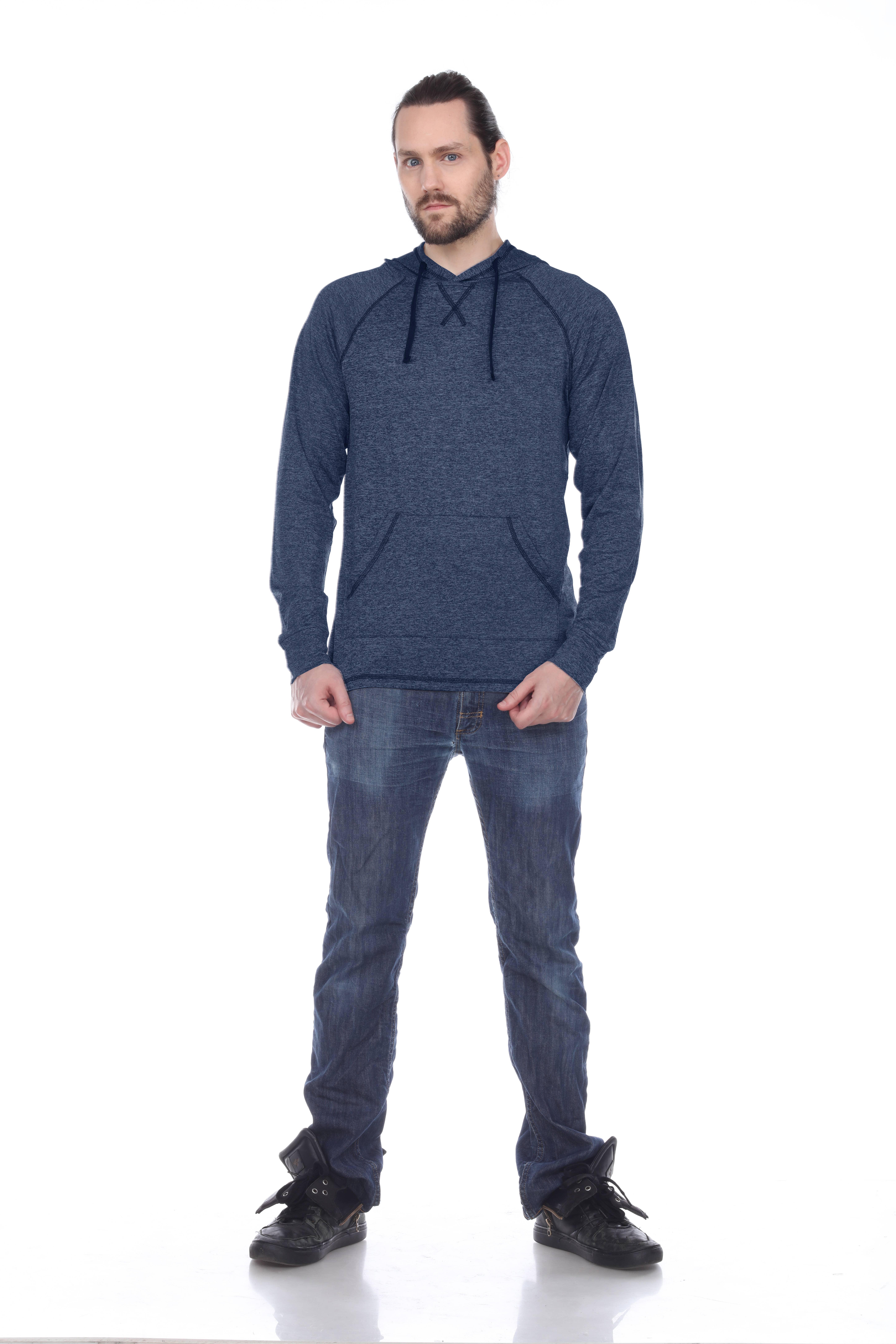 LeeHanTon - Wholesale Hoodie - Men's - LeeHanTon Men's Long Sleeve Active Pullover Hoody1