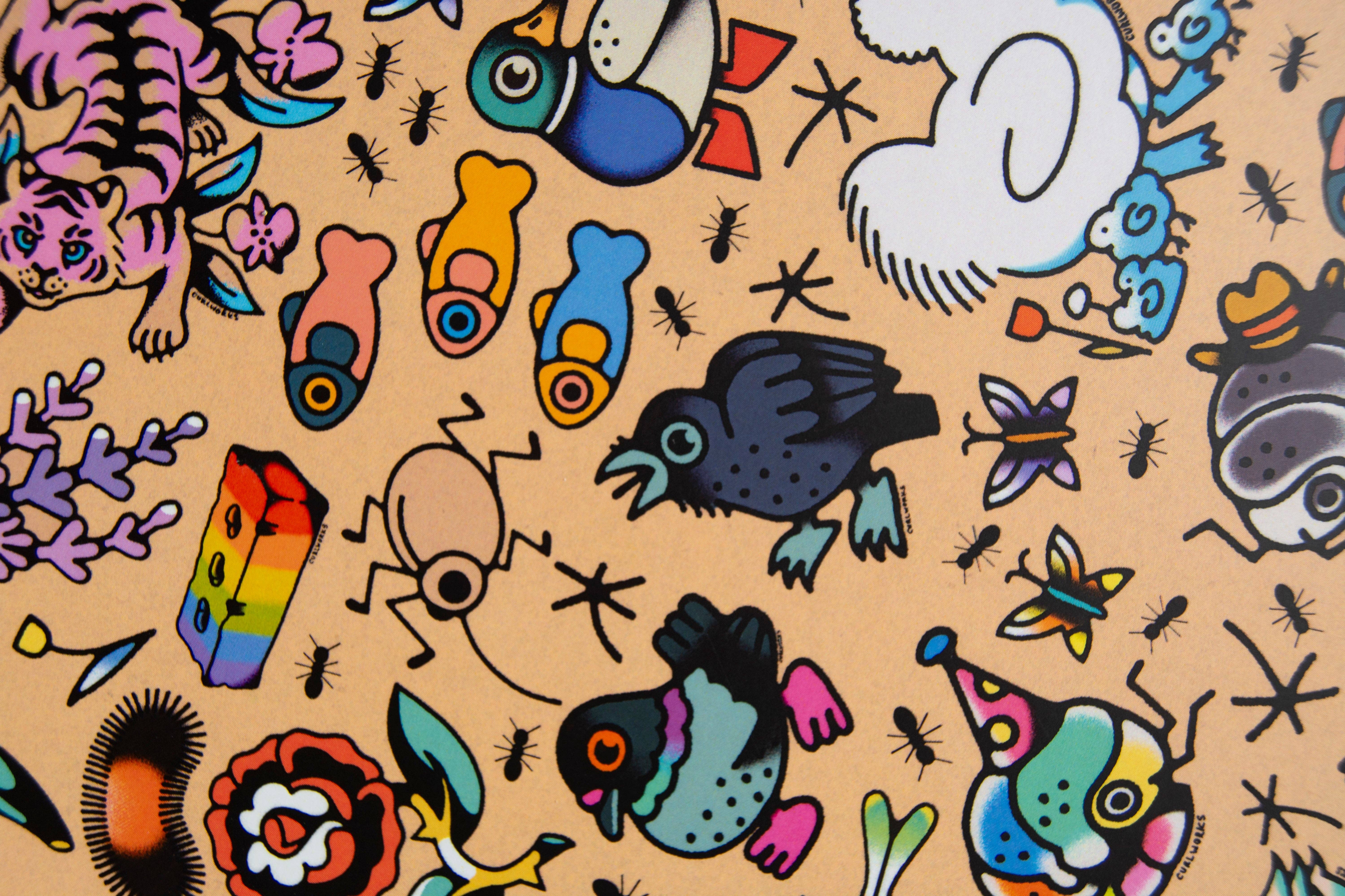 Curlworks - Wholesale Sticker - Menagerie Hardcover Sticker Collecting Book7