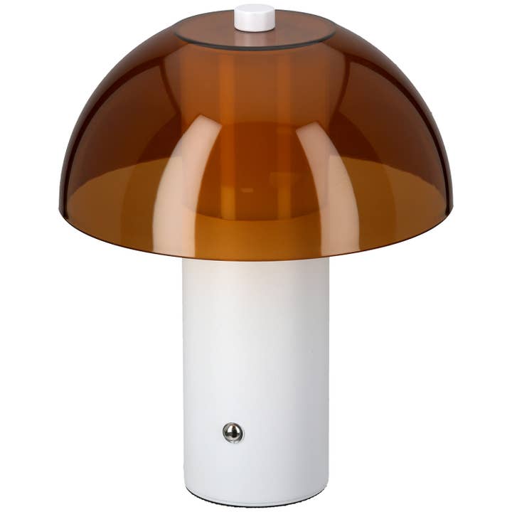 Table lamp (LED) Mushroom Lecce orange, white H. 20 cm, PU 1 and other Purchase Wholesale leche bomilk. Free Returns & Net 60 Terms on Faire trending on Faire.