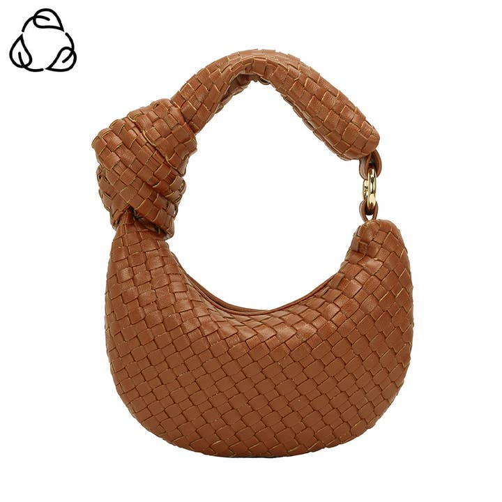 Brigitte Saddle Recycled Vegan Bag Charm for wholesale by Melie Bianco