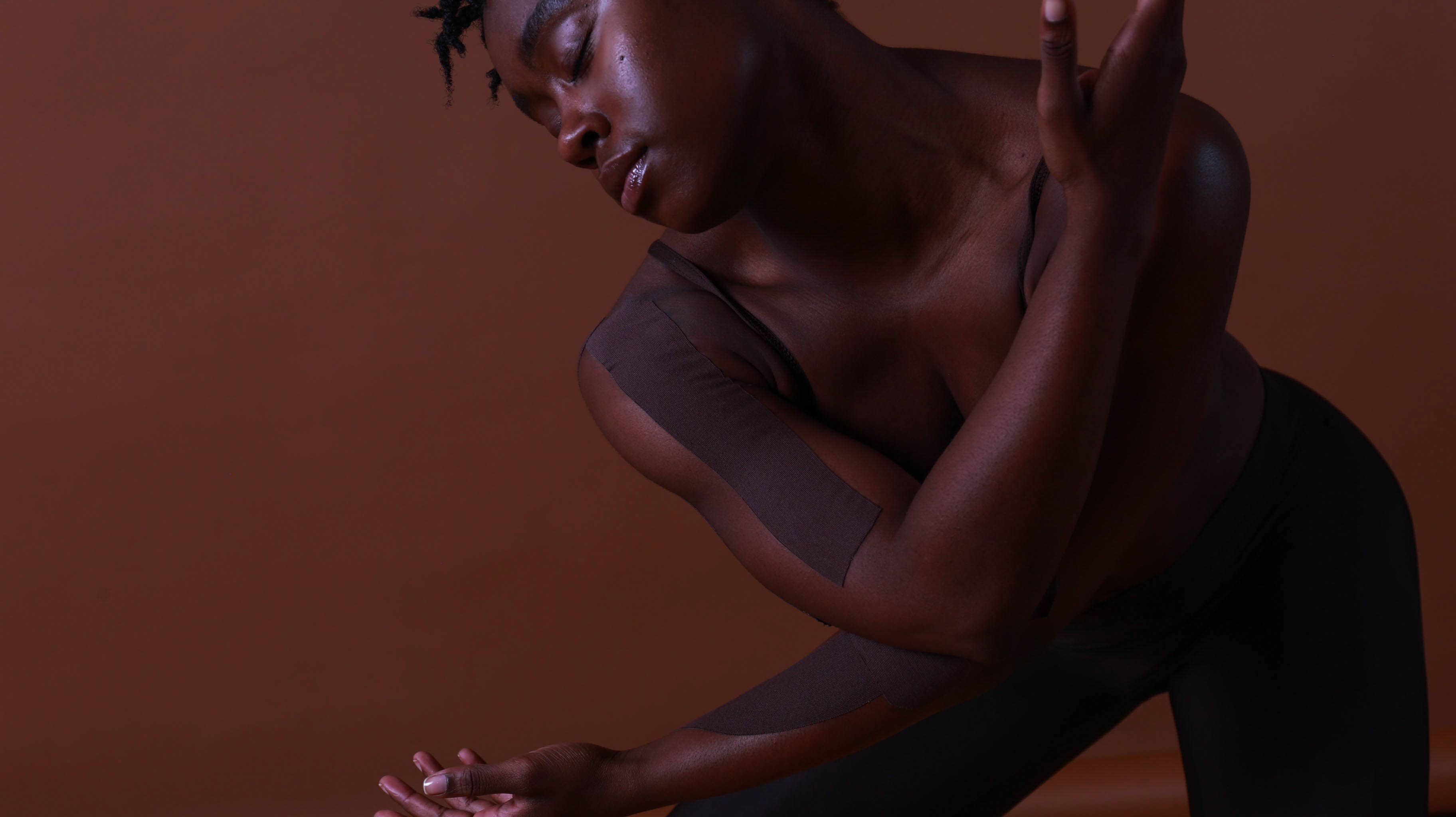 HUETAPE - Wholesale Fashion/Breast Tape - Women's - Espresso Kinesio Tape 2