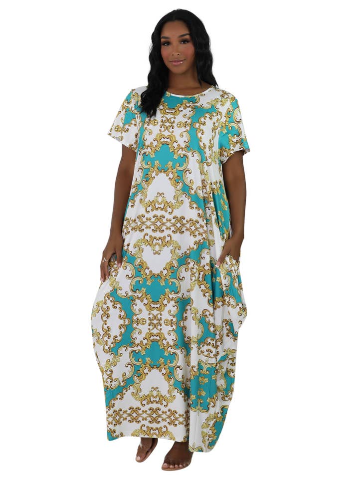 Advance Apparels – wholesale Dress – Women's – Long Kaftan/Dress 2222/D210041