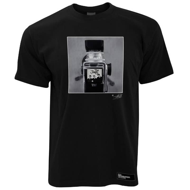 T-shirt pour homme The Jam (1). pour la vente par Rock Photographers Collective