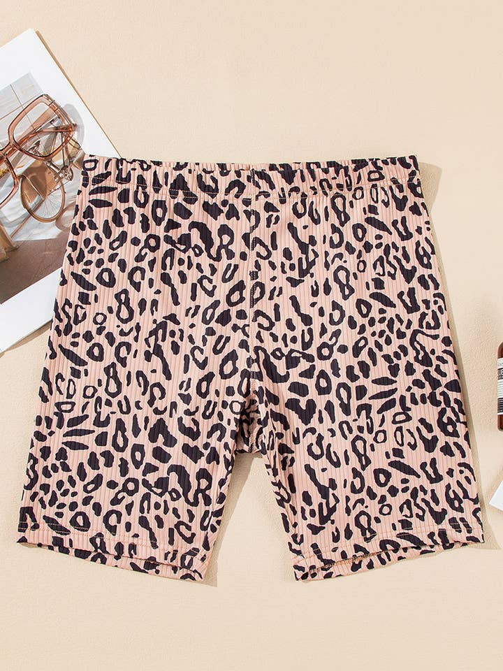 Leopard print high-waisted hip lift leggings for wholesale on Faire2