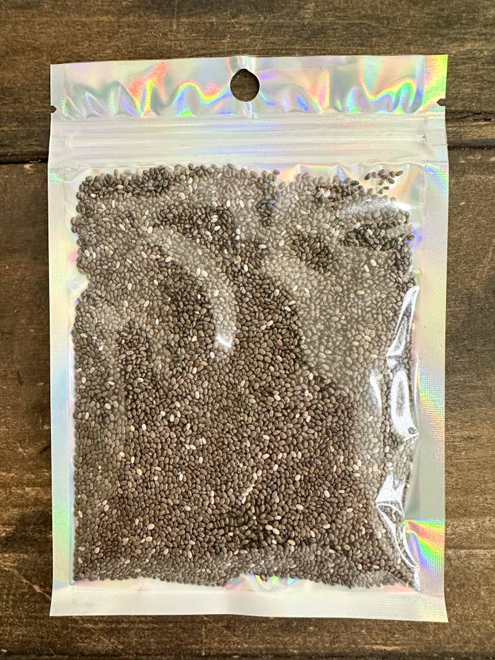 Chia Seeds-No Labels for wholesale by Herbal Rose Apothecary