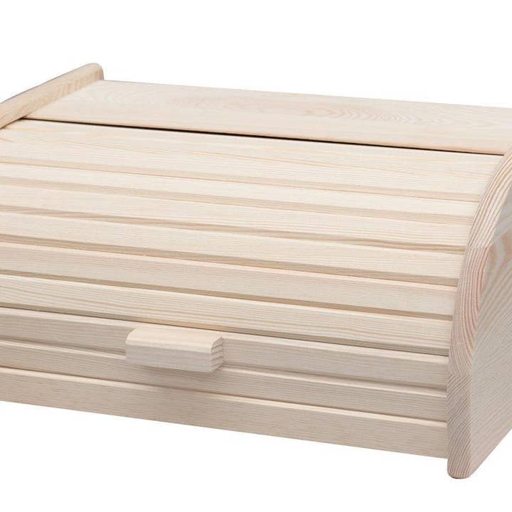 Fackelmann - Wholesale Bread Box - Fackelmann Boissellerie wooden bread bin