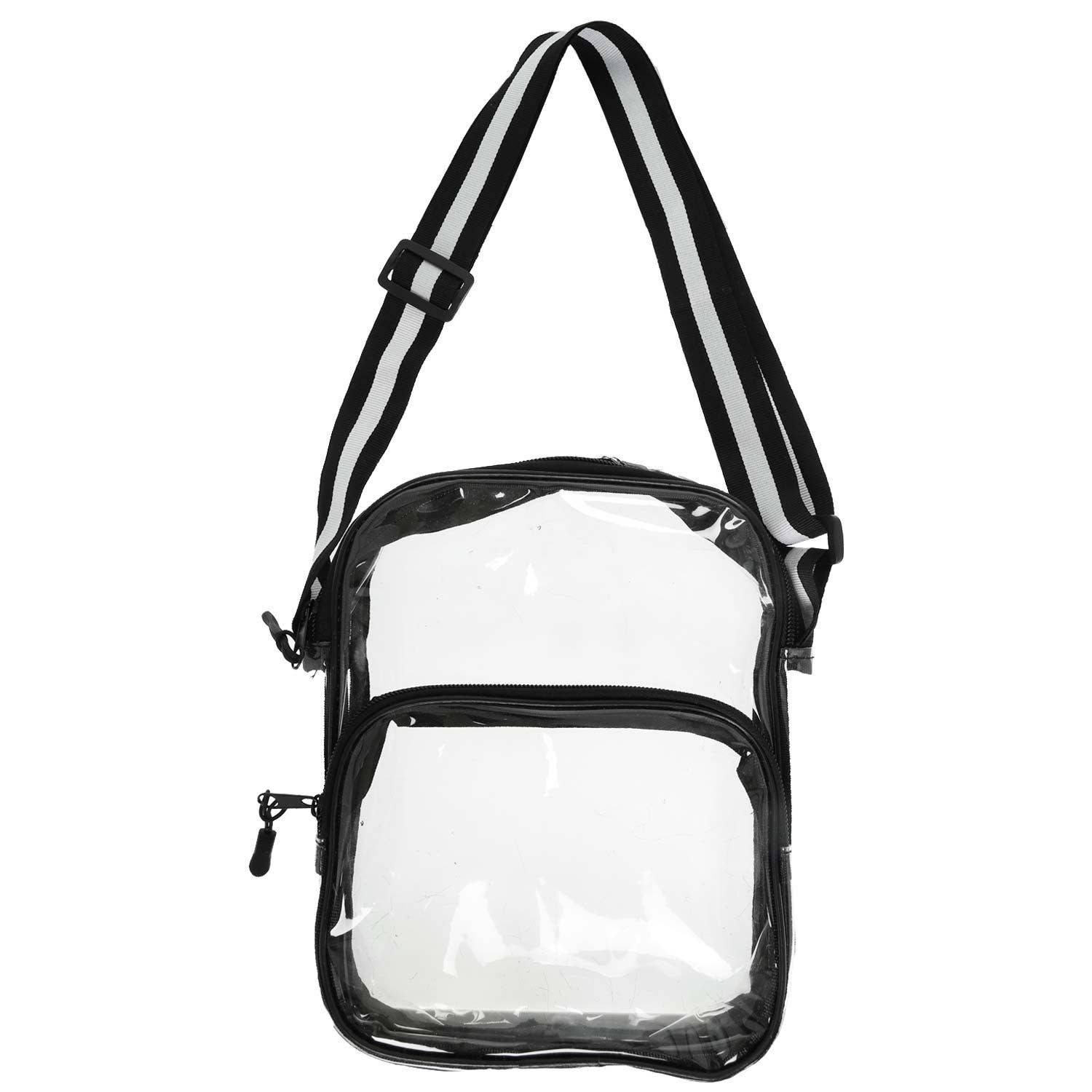 SP Sophia Collection - Wholesale Crossbody Bag - Women's - Clear Transparent Stadium Approved Crossbody Bag3