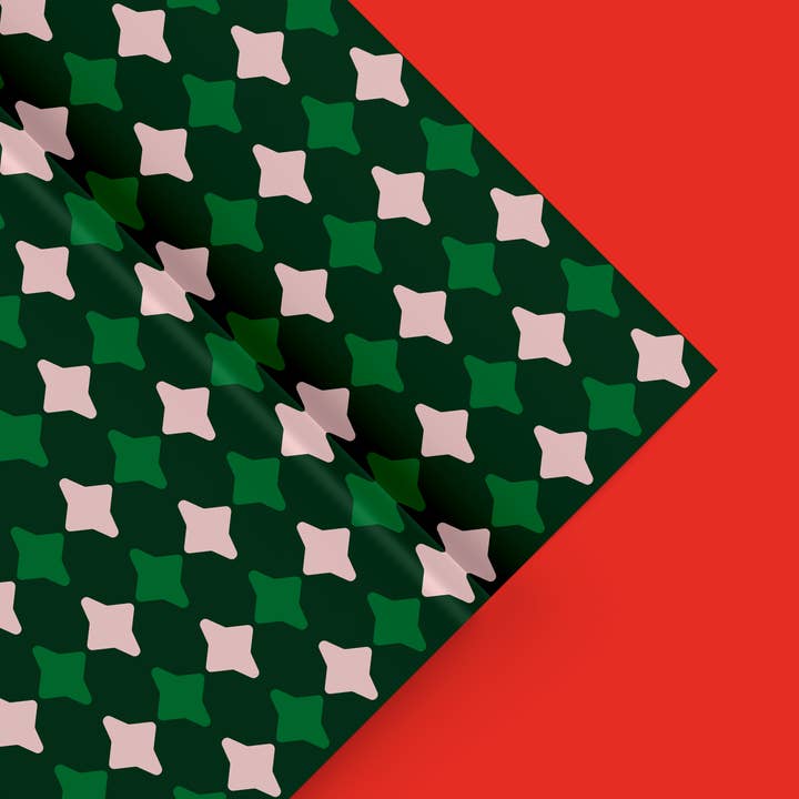 Mel Andrel - Wholesale Wrapping Paper Roll - Panettone Wrapping Paper- Roll of 3 Sheets1