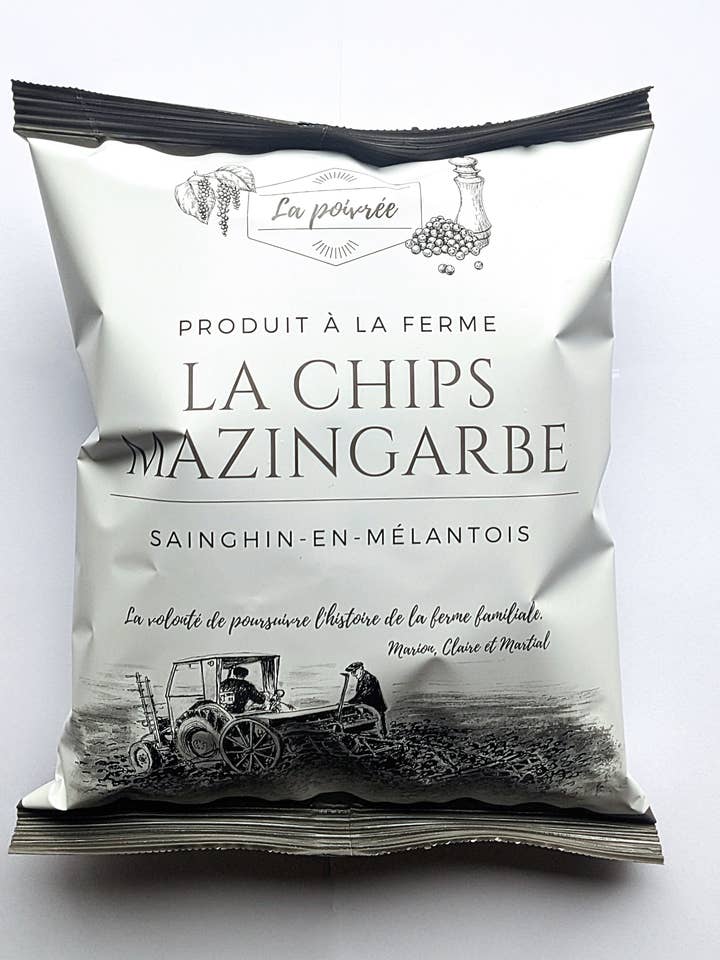 La Chips Mazingarbe - Pepper 120gr - Farmer's chips for wholesale by La Chips Mazingarbe