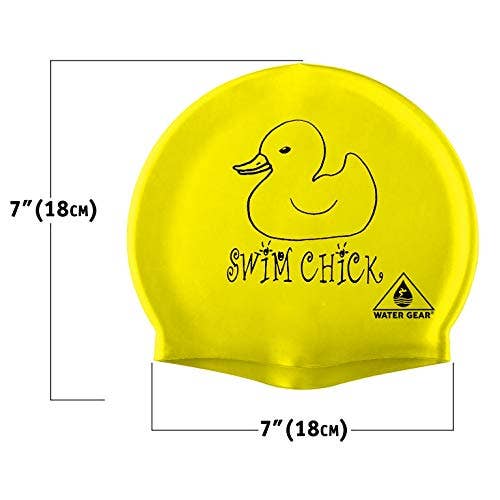 Water Gear - Wholesale Swim cap – Kids & Baby - Water Gear Latex Swim Cap - Swimming Caps for Girls7