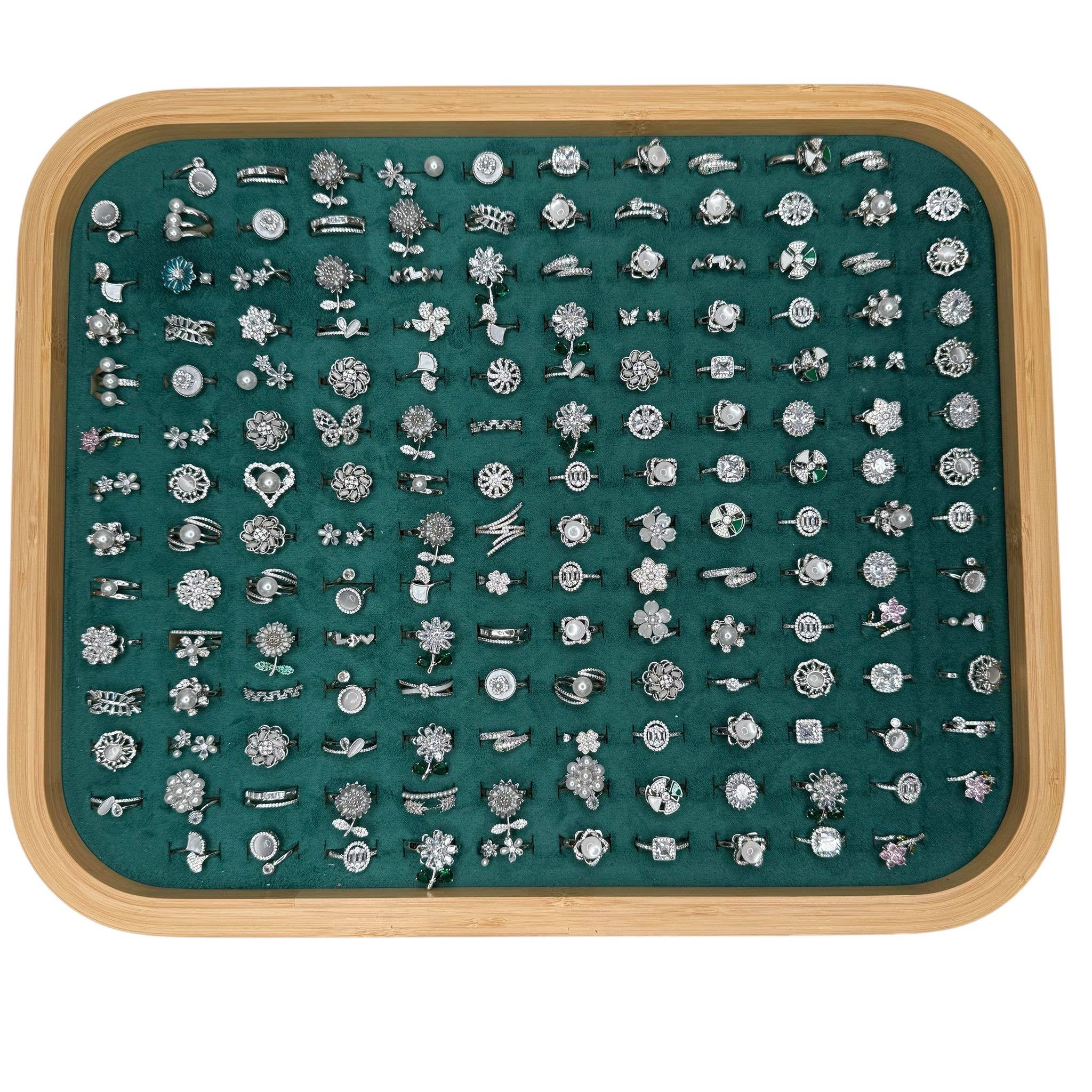 Loli - Vente Supports et présentoirs à bijoux - Ensemble de 164 pièces. Présentoirs de bagues réglables - 10 options de set5