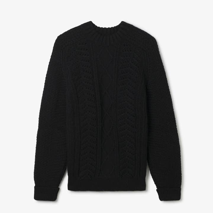 Canadian Woollen - Wholesale Knit Sweater - Unisex - HAND KNIT WOOL CLASSIC SWEATER2