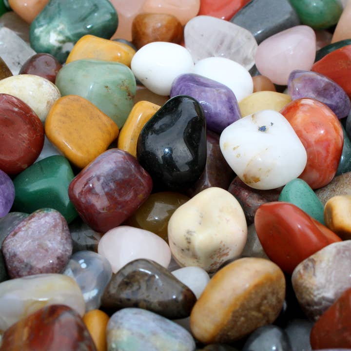 Aura Vibes - Wholesale Spiritual Stone/Crystal - 1 Kg Natural Mixed Gemstone Tumbled Stone - Wholesale2
