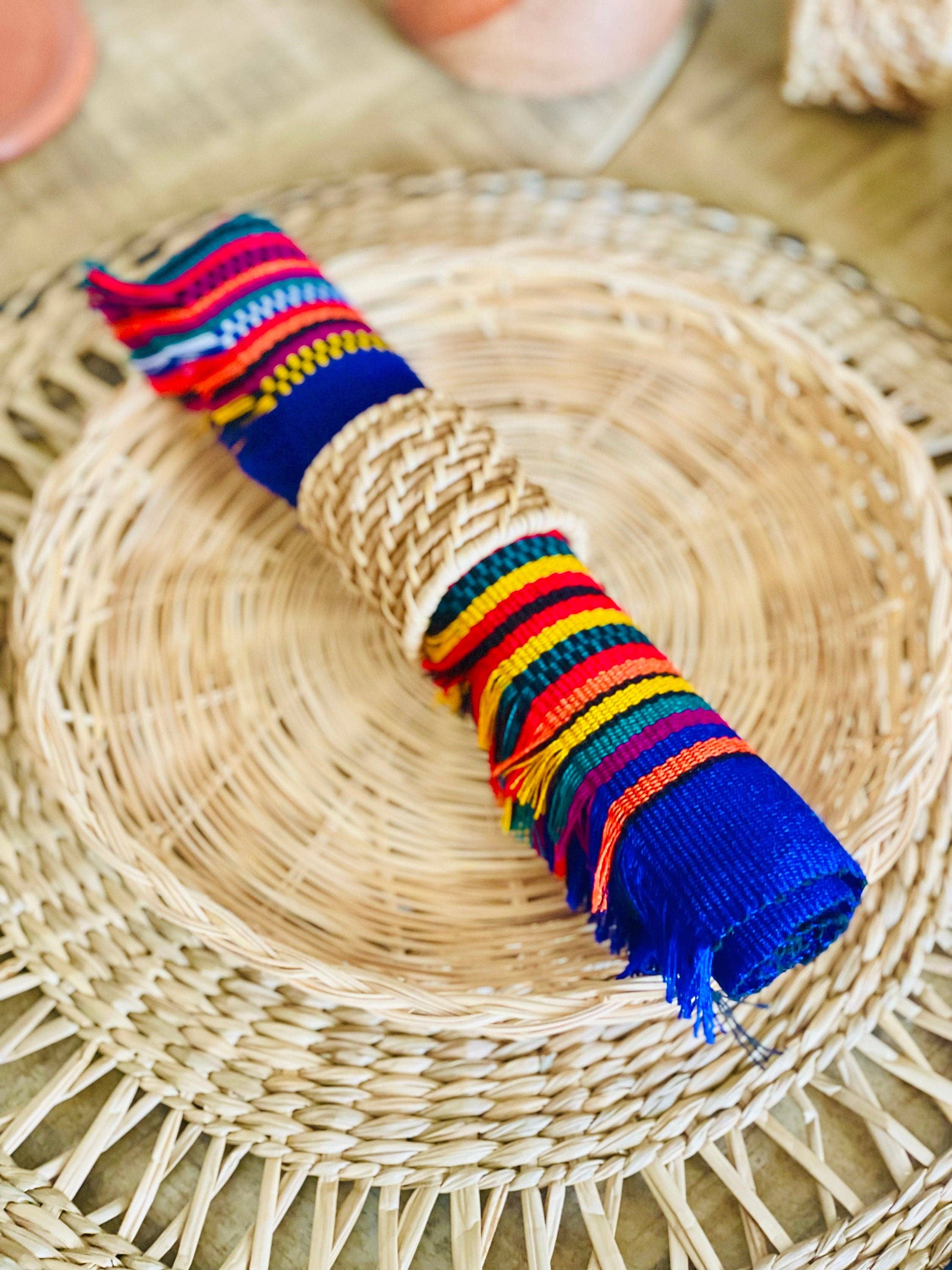 GUATEARTISAN - Venta al por mayor Servilletas de tela - Envolturas de tortilla tejidas a mano o tela para pan5