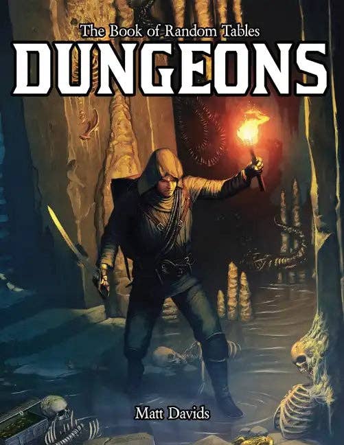 Books by splitShops - Wholesale Fantasy - The Book of Random Tables: Dungeons: Generate Dungeons for Fantasy Tabletop RPGs - Paperback