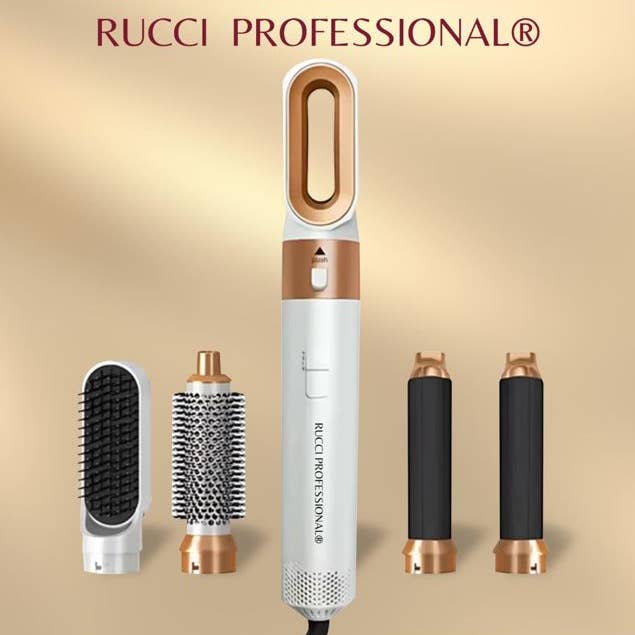 Rucci 5-in-1 Hair Dryer & Styling Set for wholesale by Rucci Professional