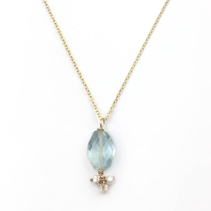 Tiny Bliss halskæde i 14 k guld fyldt +flere farver for engroshandel hos Great Falls Jewelry