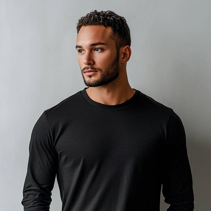 Proteck'd Faraday Silver Lined Emf Proof Long Sleeve Shirt for wholesale by Proteck'd Emf Apparel