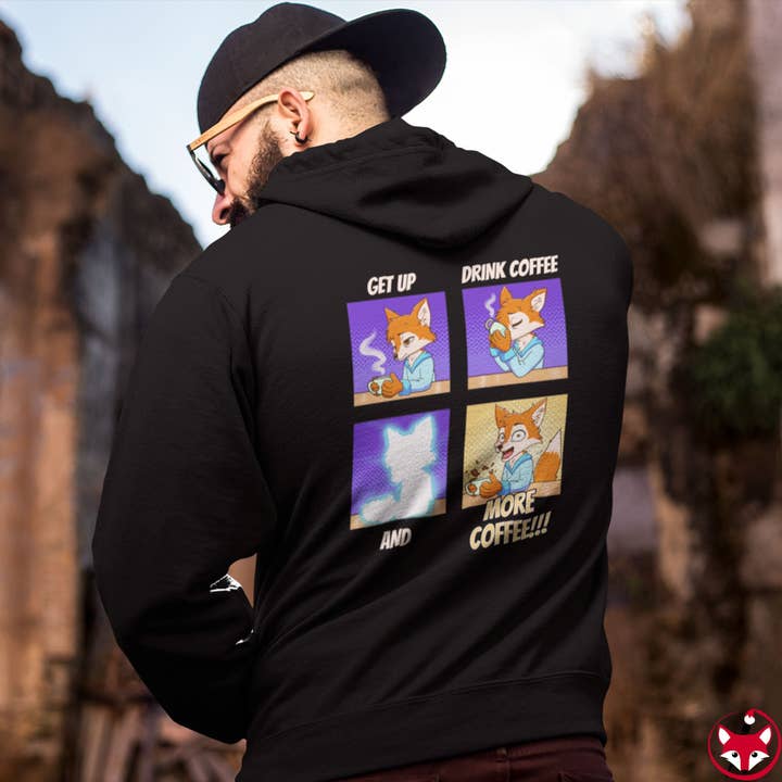 More Coffee - Hoodie for wholesale by Artworktee