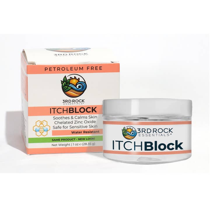 ItchBlock™ All Natural Itch Relief Cream för wholesale av 3rd Rock Essentials