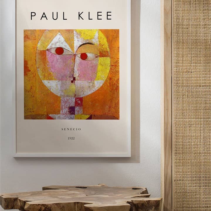 Artesta - Wholesale Poster - Senecio Exhibition - Paul Klee 5