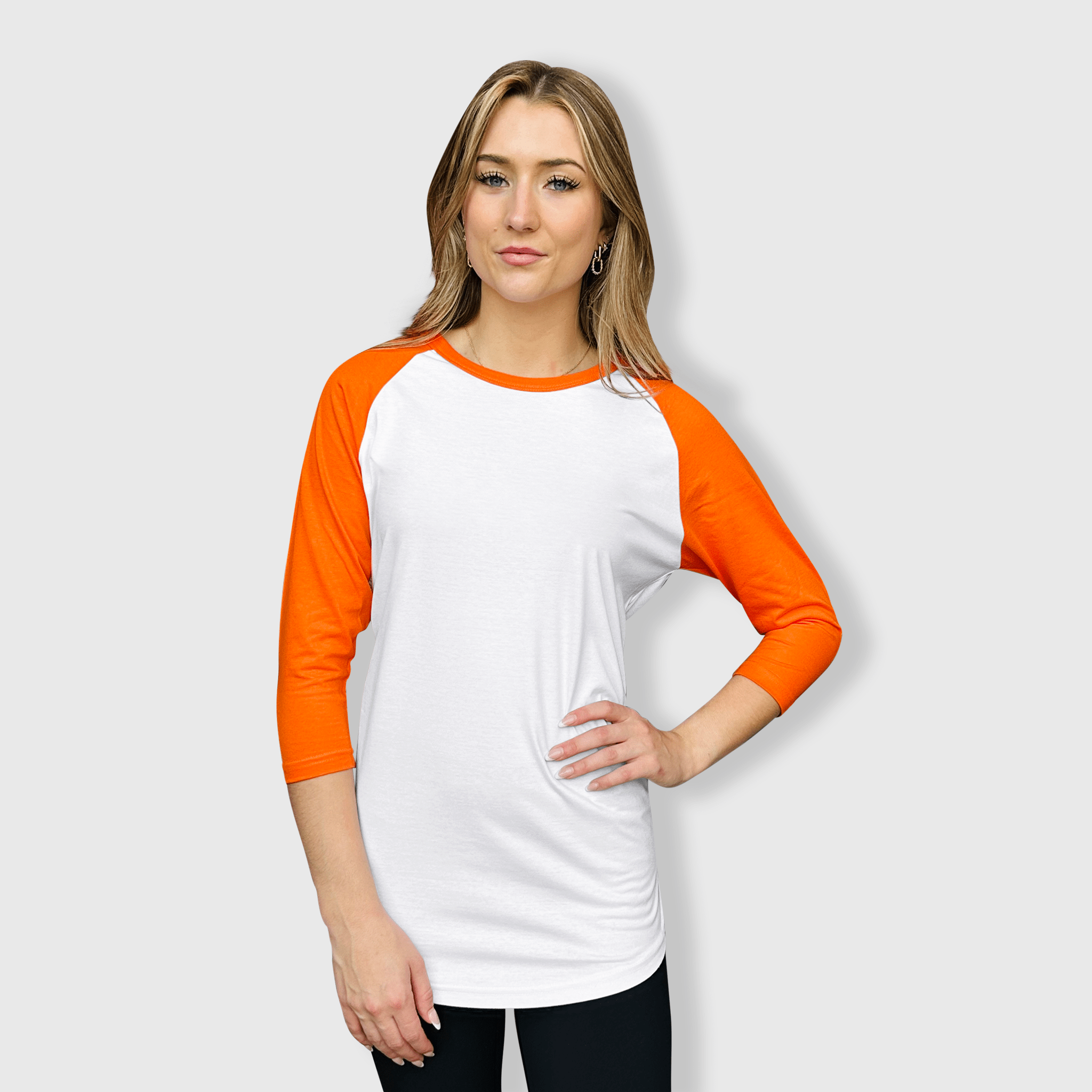ILTEX Apparel - Vente T-shirt – femme - T-shirt de baseball adulte à manches raglan 3/4 - Plus de 35 couleurs32