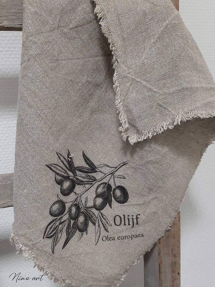 Skruttig tyg Oliv för wholesale av Nino-Art