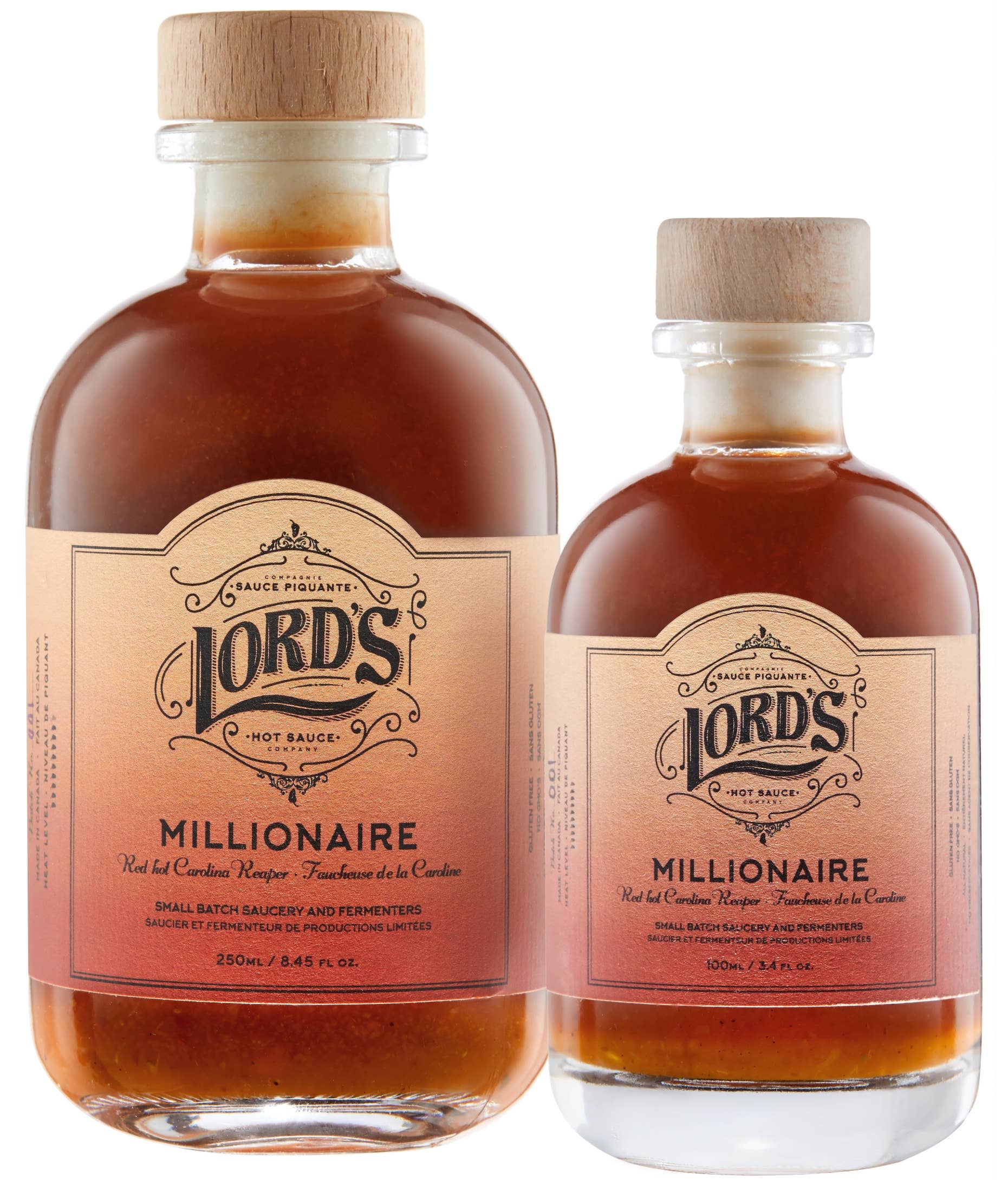 Lord's Hot Sauce - Wholesale Hot Sauce - MILLIONAIRE1