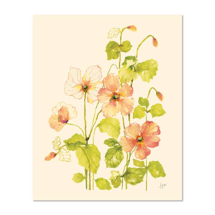 Impression d'art Coquelicots de Central Park pour la vente par Tara Wright Studio