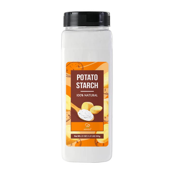 Soeos Potato Starch, 21 oz (1.31 lb) 595g for wholesale by soeos