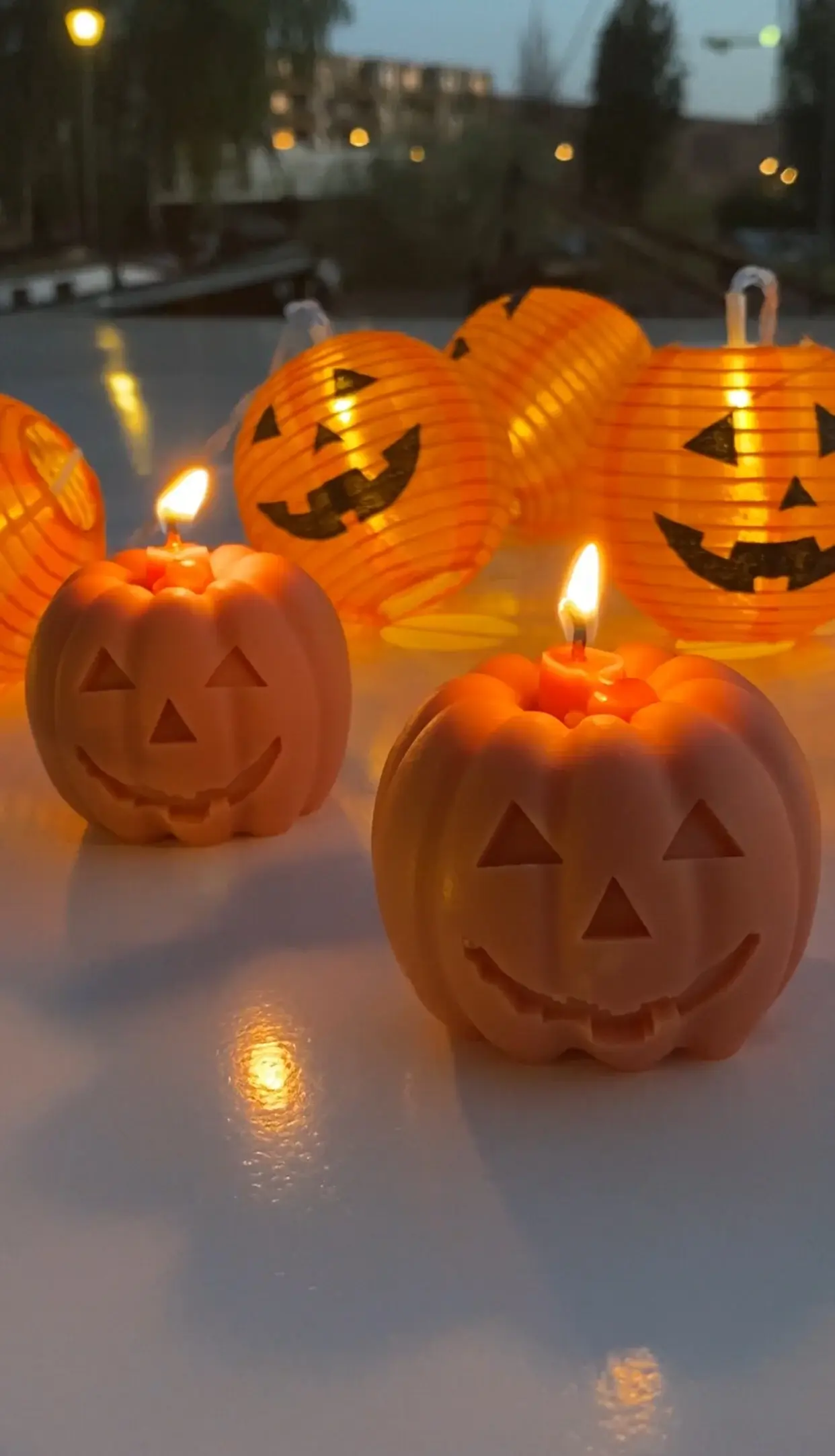 Jendels - Wholesale Pillar Candle - Candle - Jack-o'-lantern0