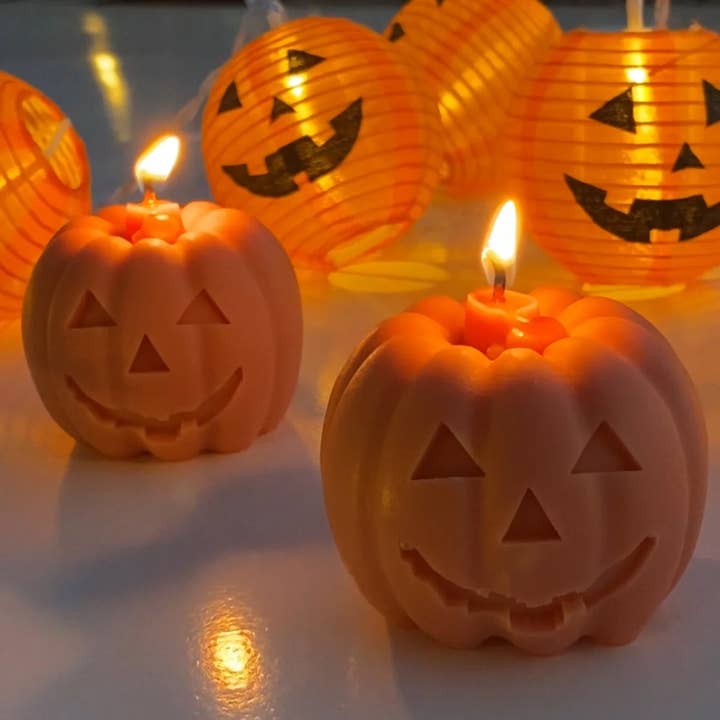 Jendels - Wholesale Pillar Candle - Candle - Jack-o'-lantern