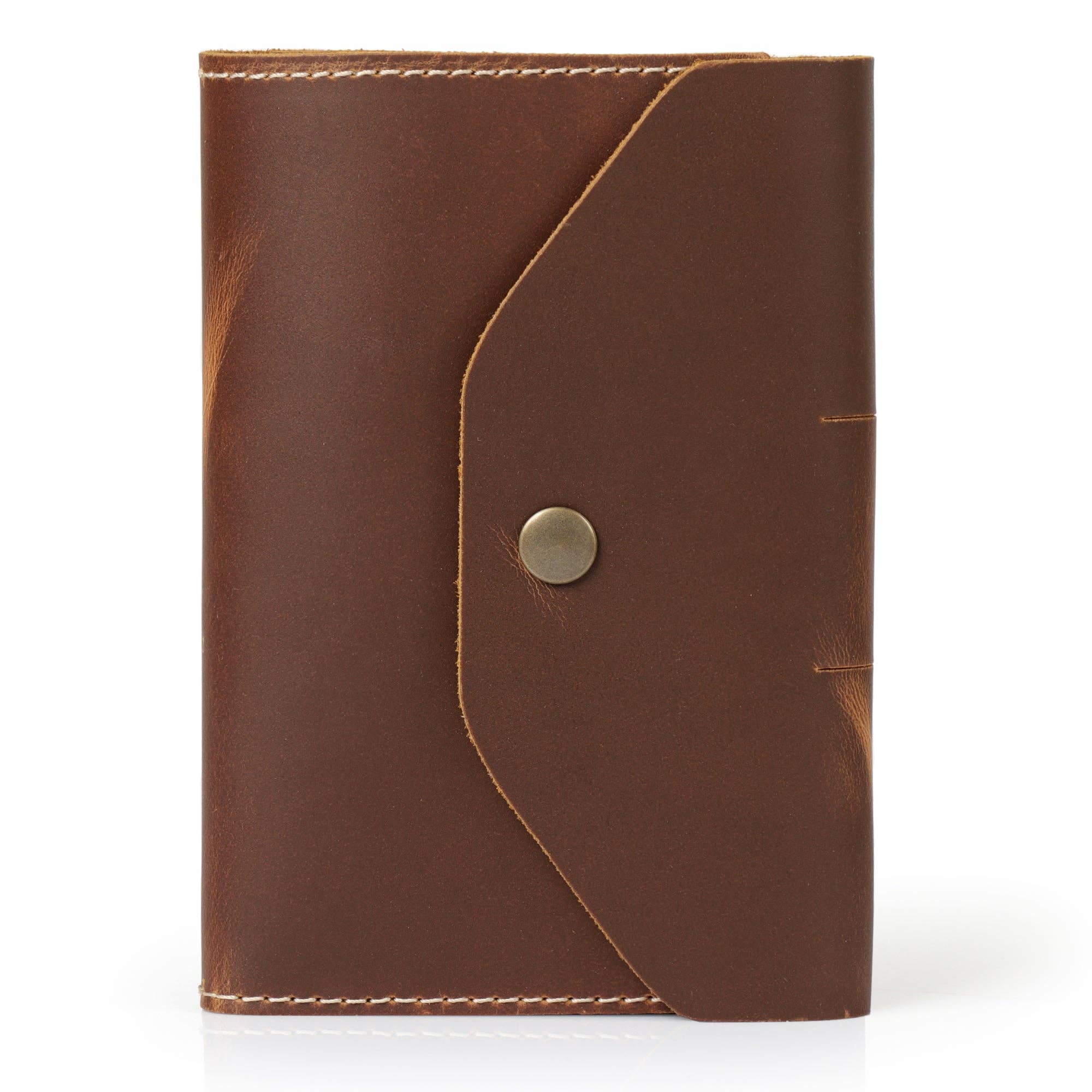 Londo - Wholesale Journal Cover - Londo Personalized Top Grain Leather Portfolio with Notepad (Snap Closure & Lock)4