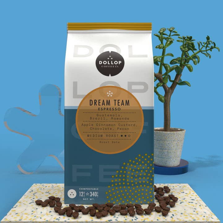 Dream Team Espresso for wholesale by Dollop Coffee Company