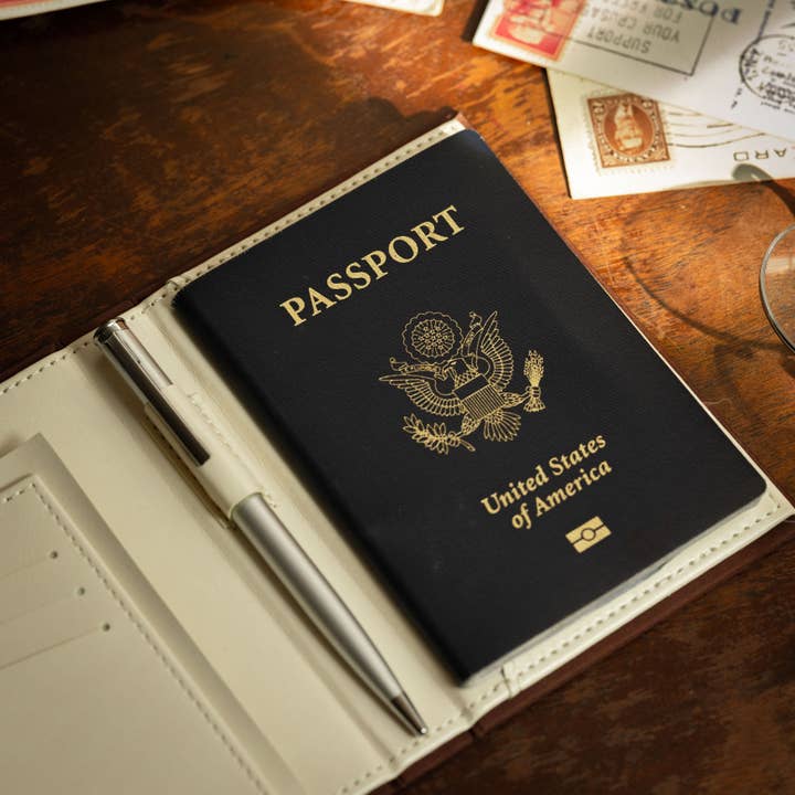 Novel Book Store - Wholesale Travel Wallet - 'The Handbook For the Recently Deceased', Beetlejuice 1988 Passport/Notebook Wallet