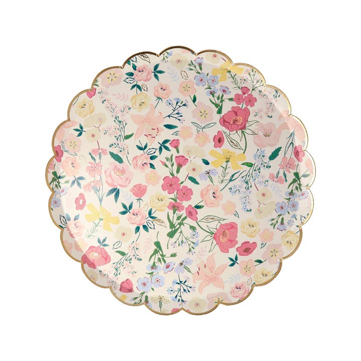Meri Meri - Wholesale Dinner Plate - English Garden Side Plates1