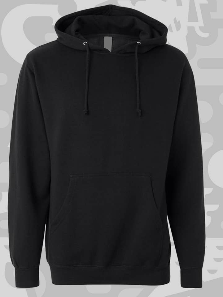 Kirin Koncept - Wholesale Hoodie - Unisex - Strange Shape - Black Hoodie2