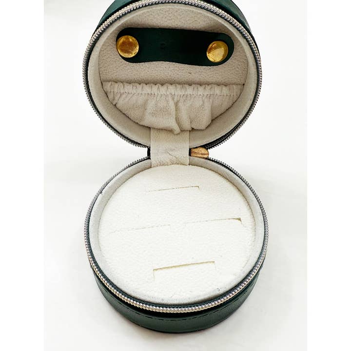 MIX COLOR Mini PU Travel Jewelry Case for wholesale on Faire