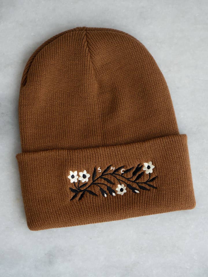 Berretto Garland | Berretto a Maglia con Ricamo per la vendita all'ingrosso da parte di Stay Home Club