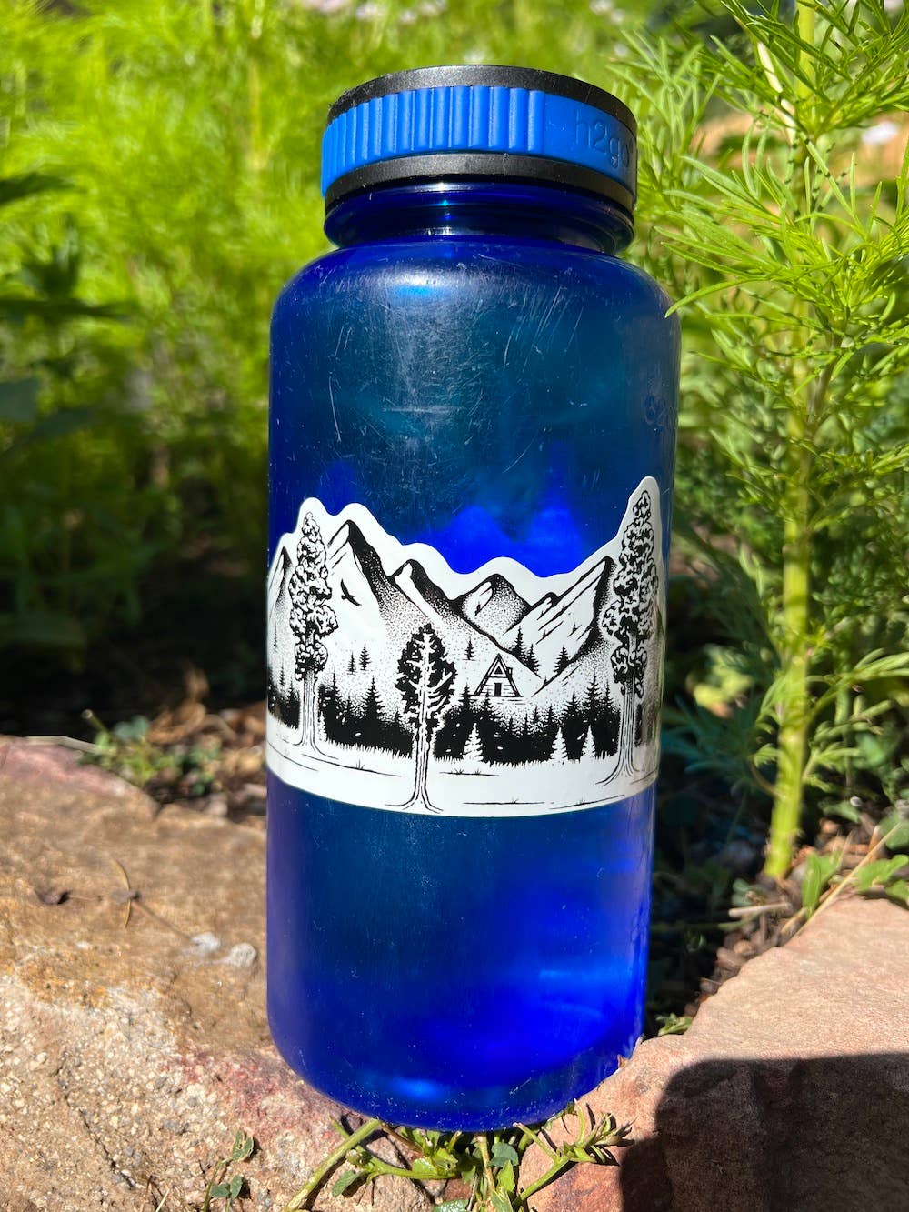 Sticker Art - Vendita all'ingrosso Adesivo - Adesivo lungo con montagna per borracce o finestrini auto1