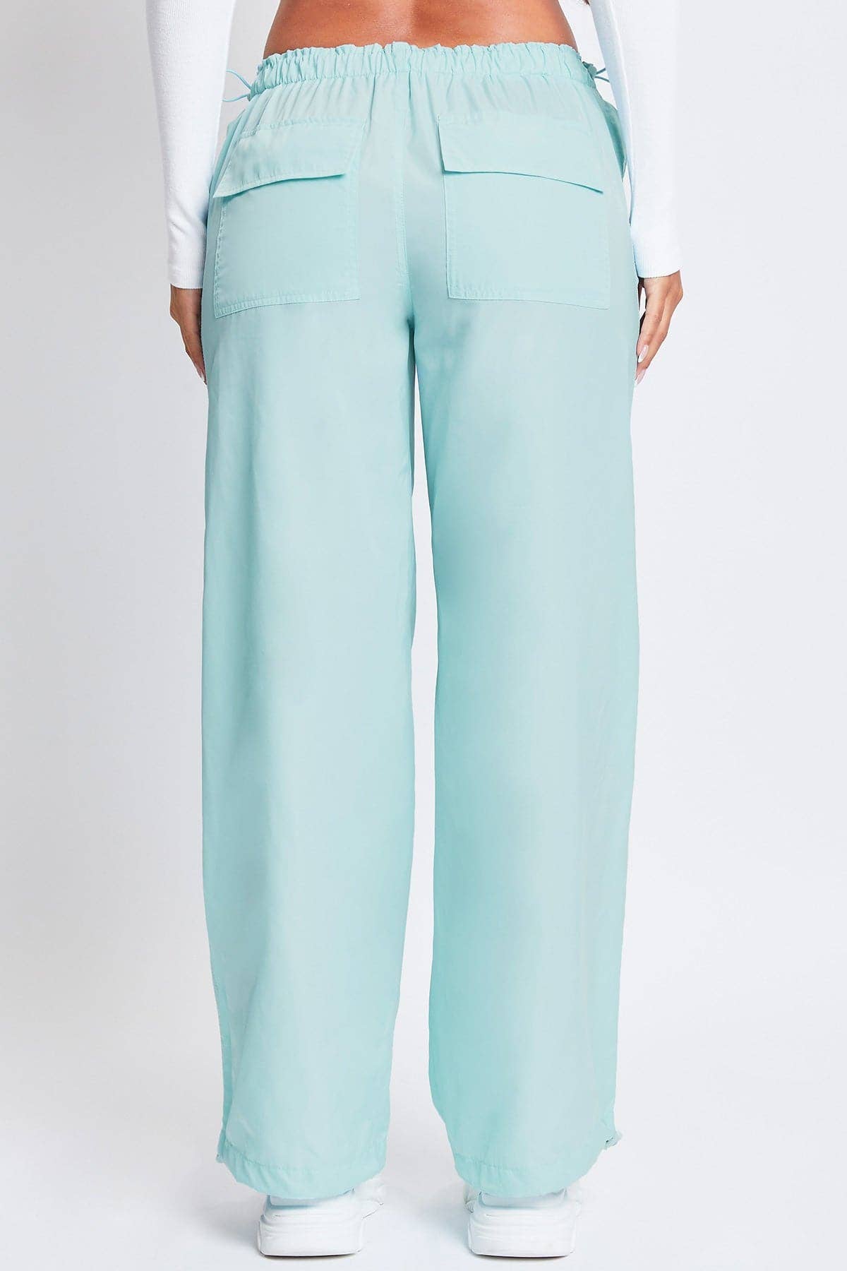 YMI - Wholesale Pants - Women's - Relaxed Nylon Parachute Pants-P1761N13
