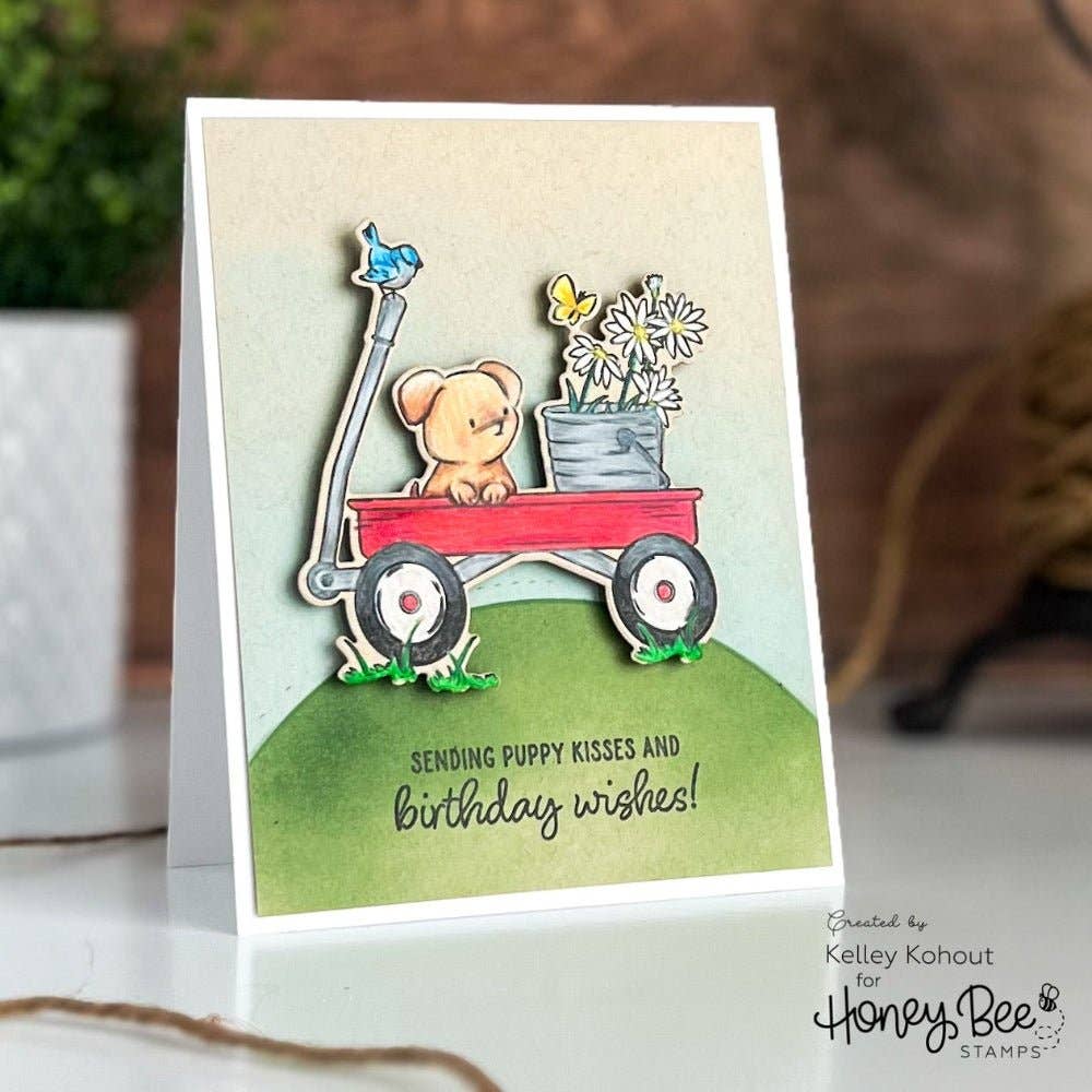 Honey Bee Stamps - Vendita all'ingrosso Timbro in gomma/decorativo - Dog Gone Amazing - Set di Timbri in Fotopolimero 6x81