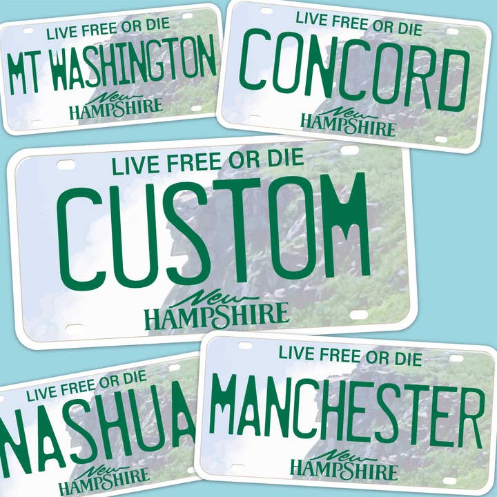 Sentinel Supply – Adesivo por atacado – Autocolantes para matrículas New Hampshire - Decalques NH Personalizados6