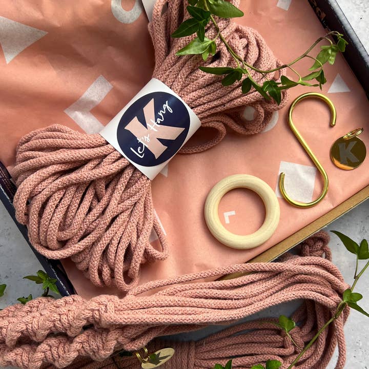 Knotted - Wholesale Doe-het-zelf-knutselset - Maak je eigen Macramé planthangerkit9