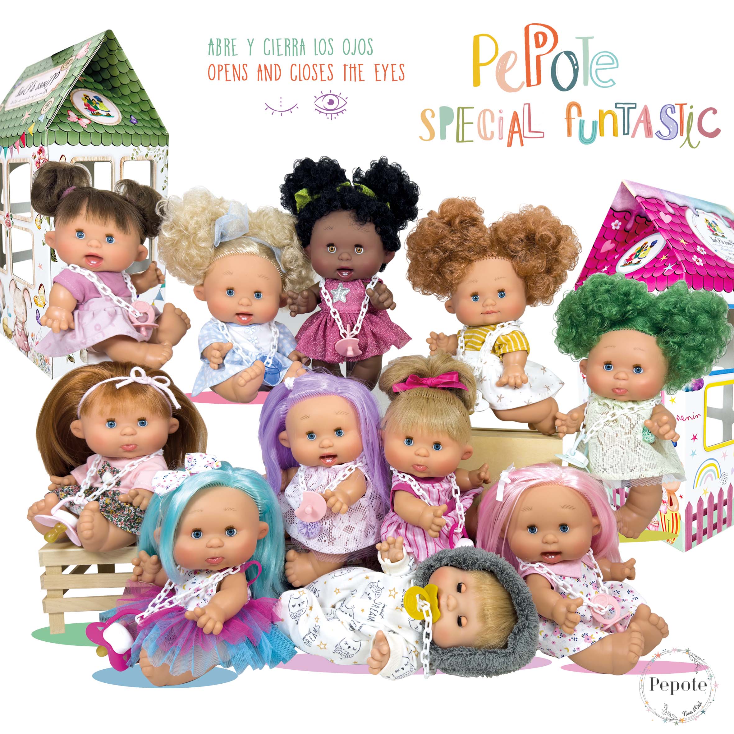 Nines Artesanals d'Onil Dolls - Wholesale Doll Accessory Kit - Kids - HOUSE SPECIAL PACK TO PRESENT THE DOLLS 8PCS6