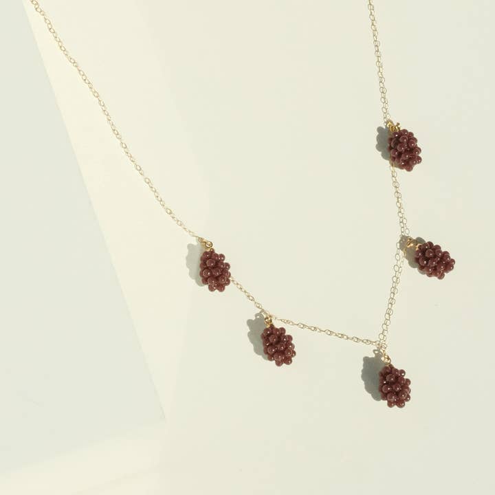 Multiple Grape Necklace for wholesale by TaifJewely